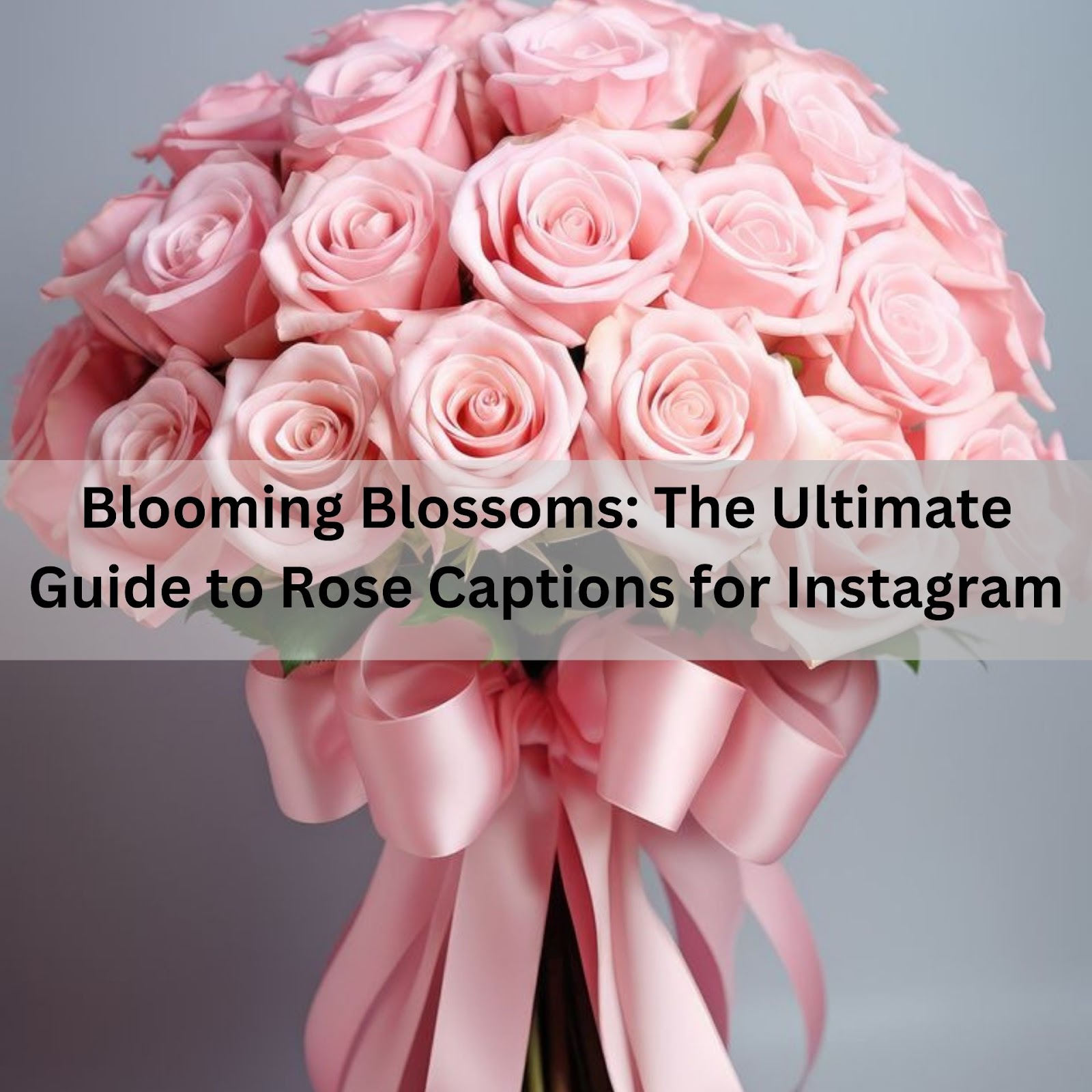 Blooming Blossoms: The Ultimate Guide to Rose Captions for Instagram