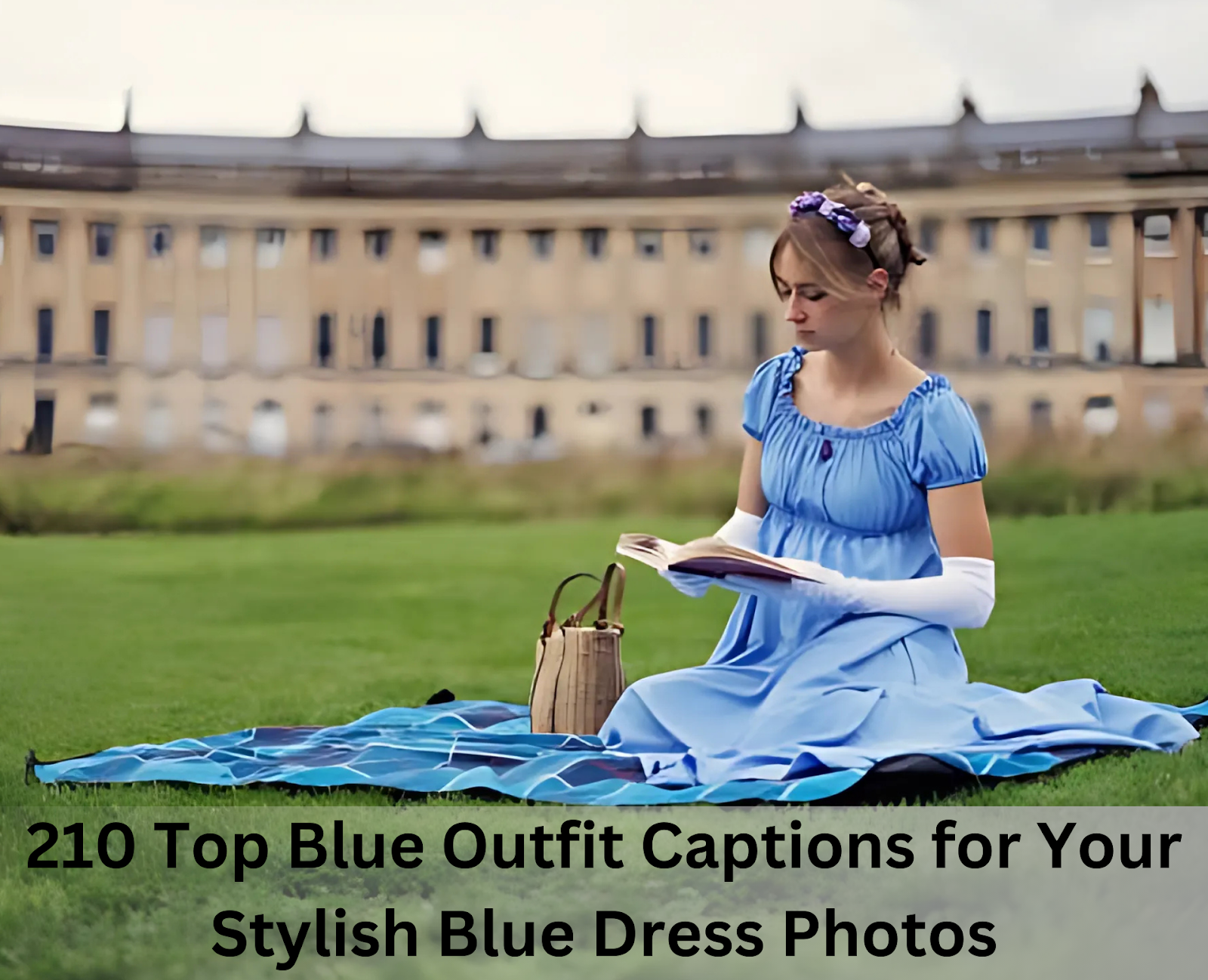 210 Top Blue Outfit Captions for Your Stylish Blue Dress Photos