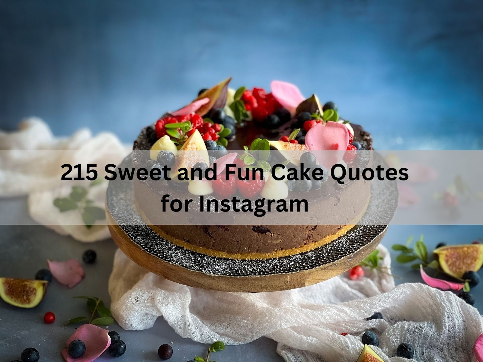 215 Sweet and Fun Cake Quotes for Instagram