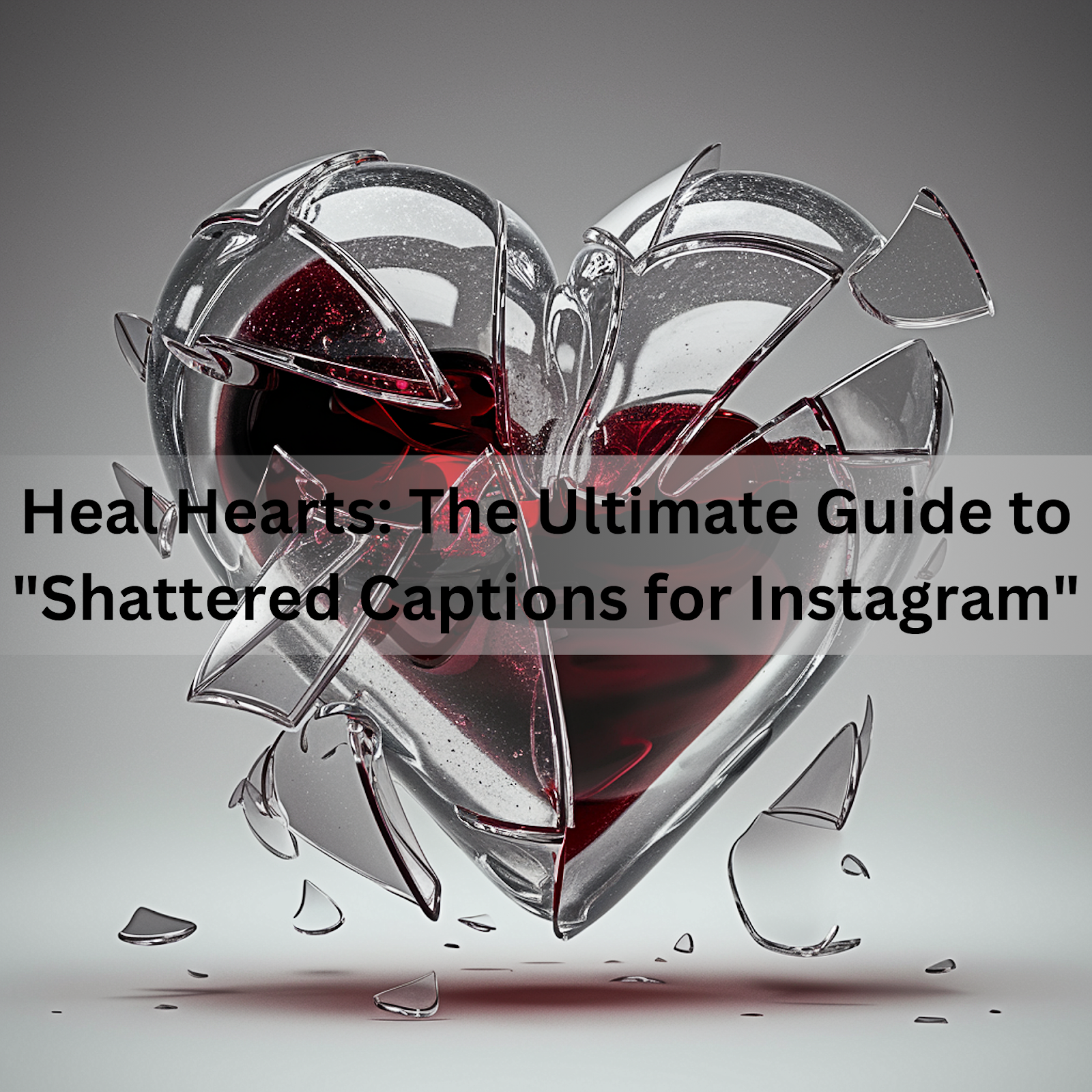 Heal Hearts: The Ultimate Guide to "Shattered Captions for Instagram"